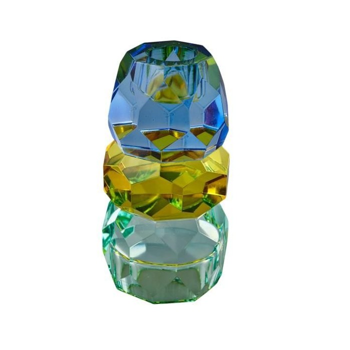 CANDELIERE BICOLORE 3 SFERE 6X